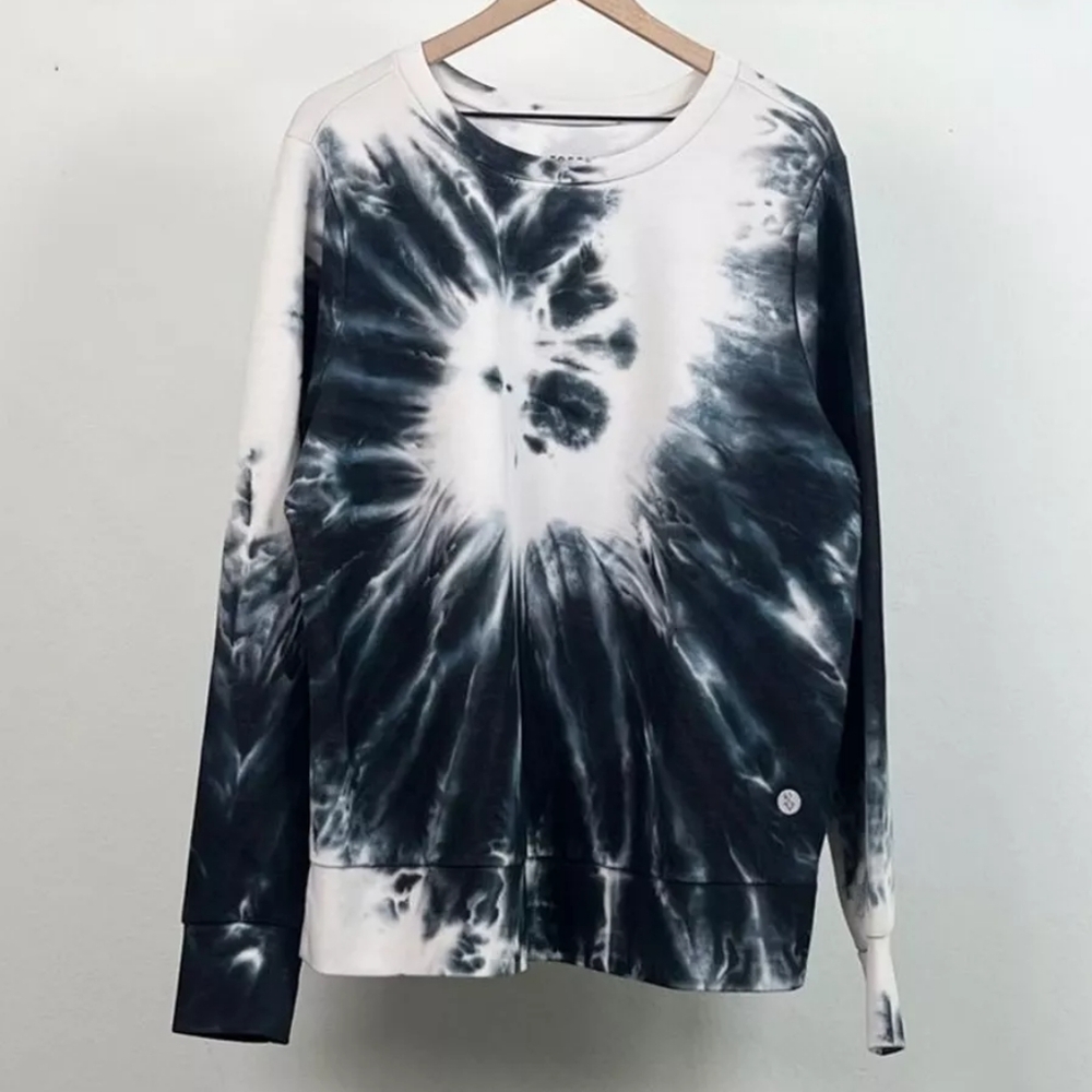 Torrid Active Cupro Tie Dye Sweatshirt - Picture 6 of 8